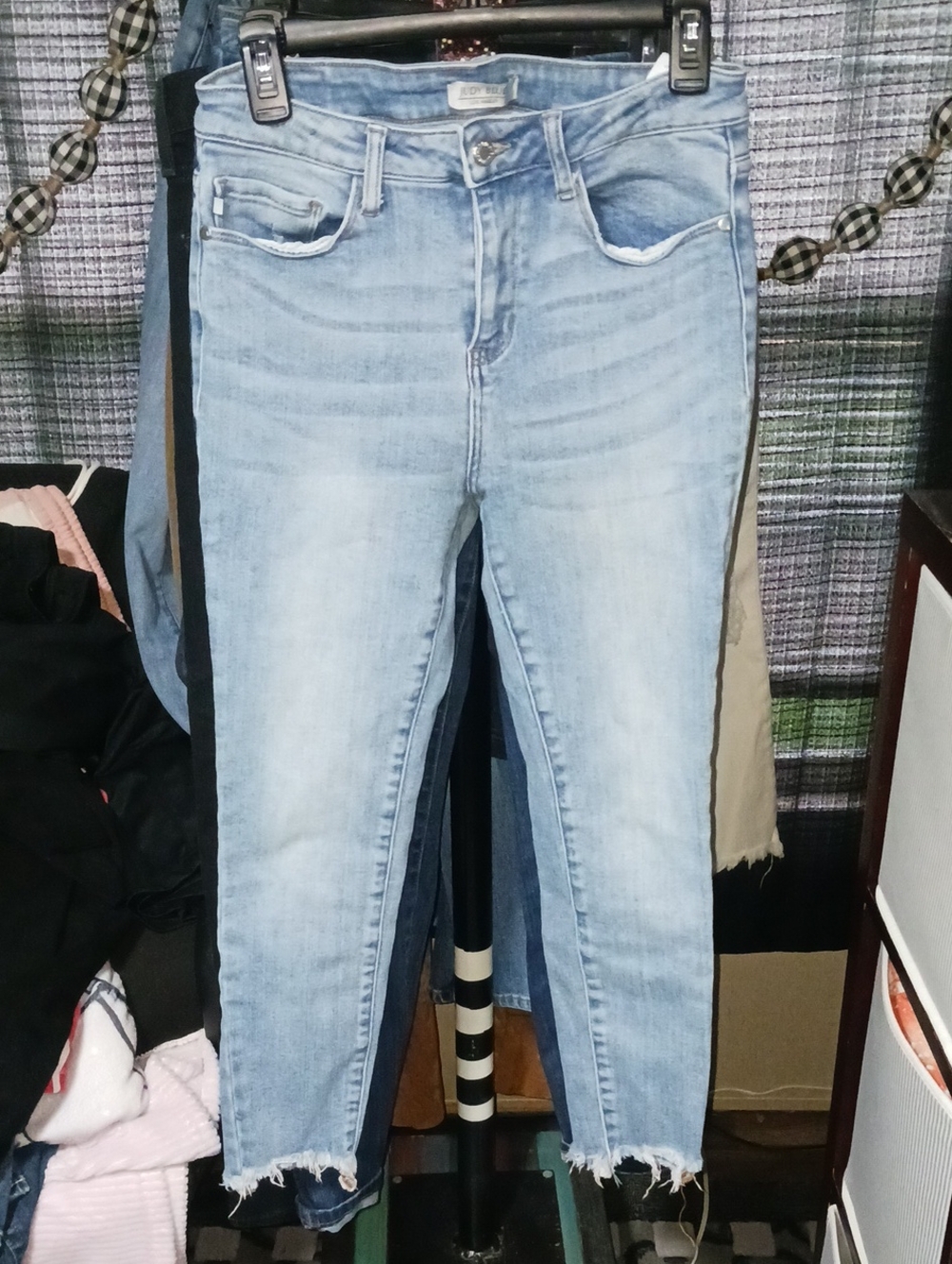 Judy Blue Light Wash High-Rise Ankle Skinny Jeans